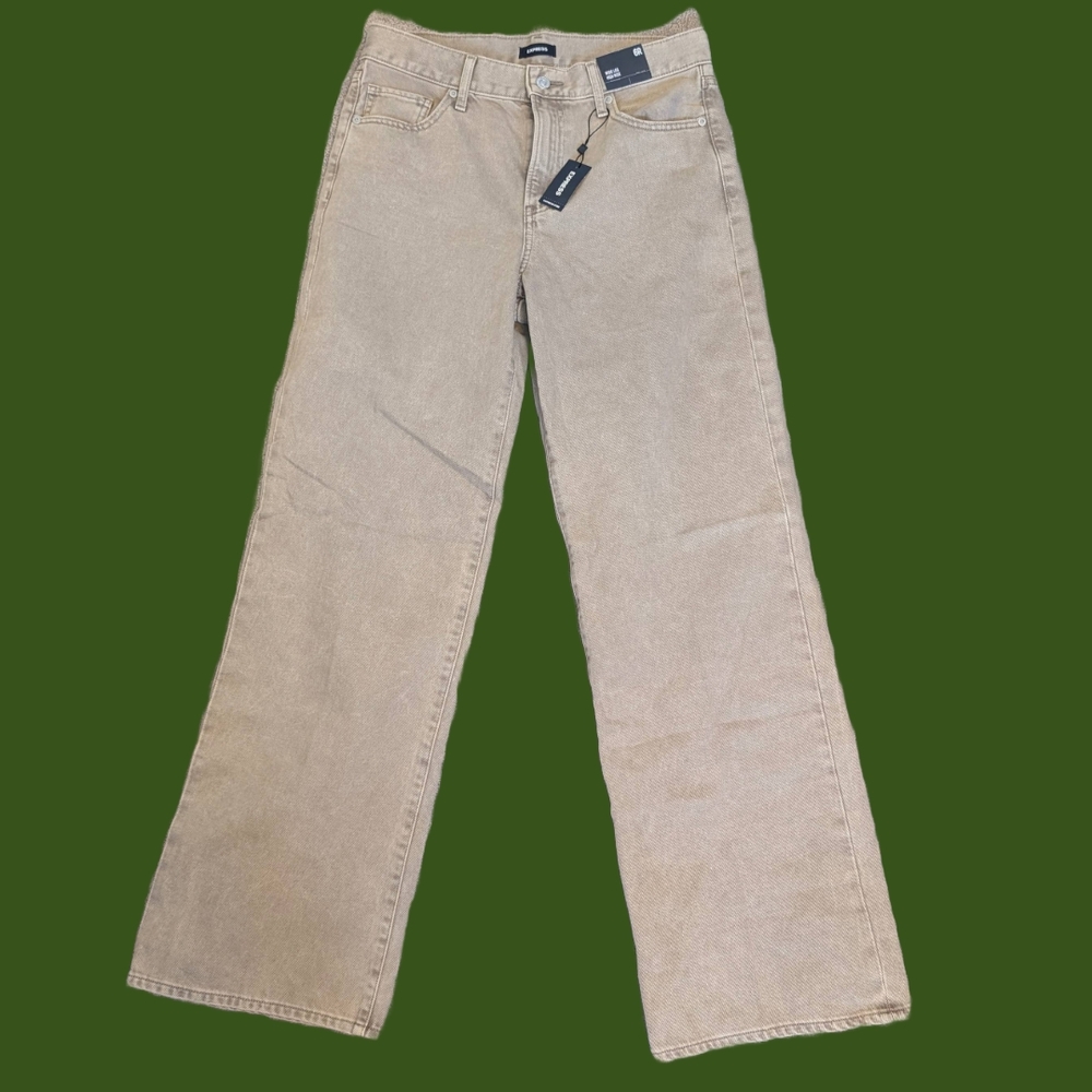 Women's Tan Jeans